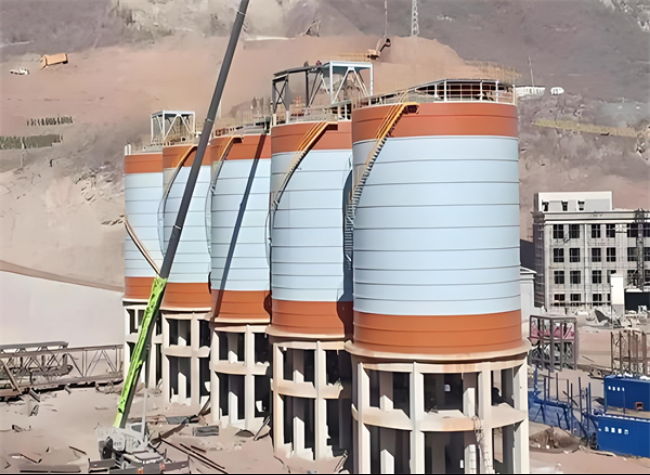 和布克赛尔高架钢板仓